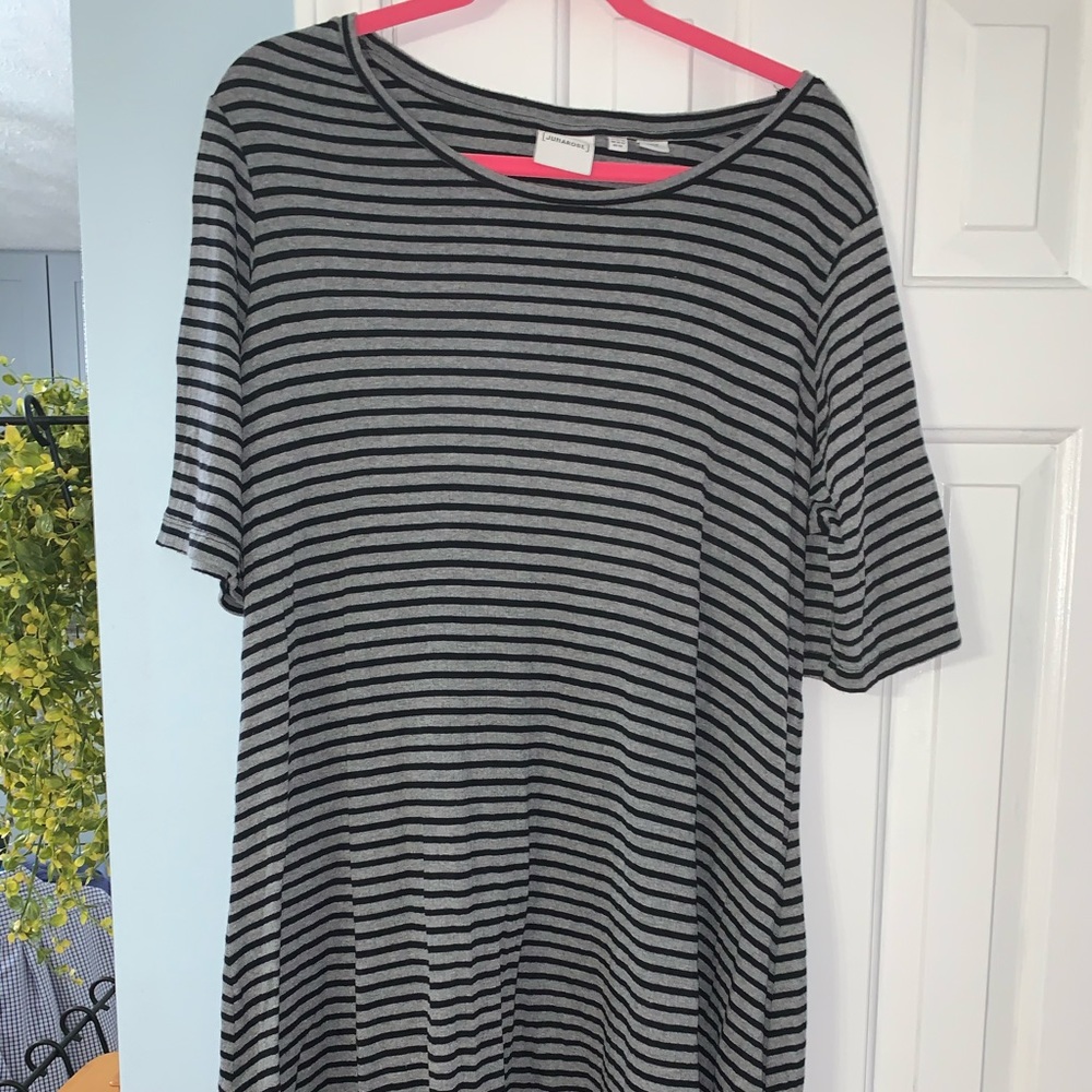 Plus size Stripe Dress